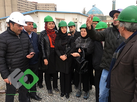 بازدید از کارگاه مترو شهرک اکباتان 6
