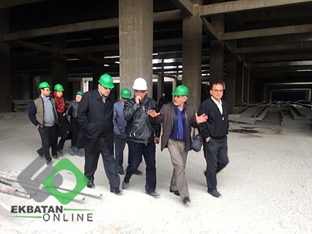 بازدید از کارگاه مترو شهرک اکباتان 8