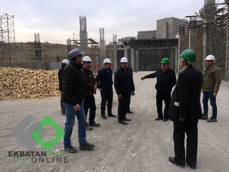 بازدید از کارگاه مترو شهرک اکباتان 9