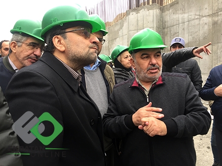 بازدید از کارگاه مترو شهرک اکباتان 10