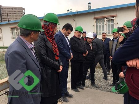 بازدید از کارگاه مترو شهرک اکباتان 11