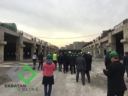 بازدید از کارگاه مترو شهرک اکباتان 12