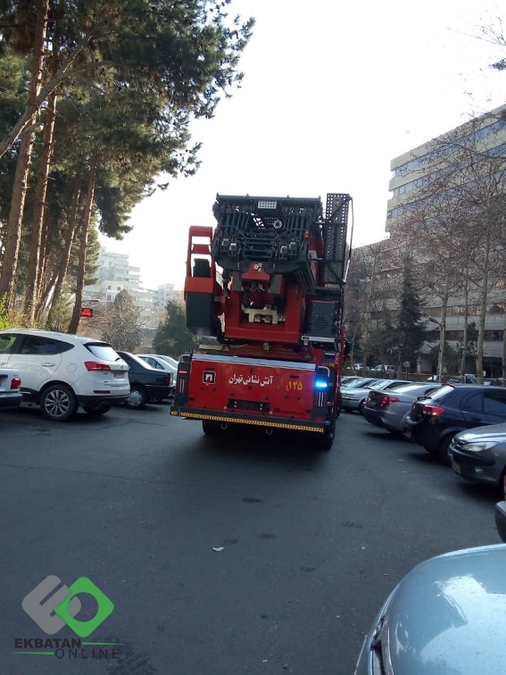 مانور آتش‌نشانی اکباتان 1398 2