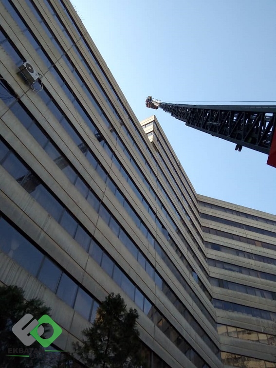 مانور آتش‌نشانی اکباتان 1398 6